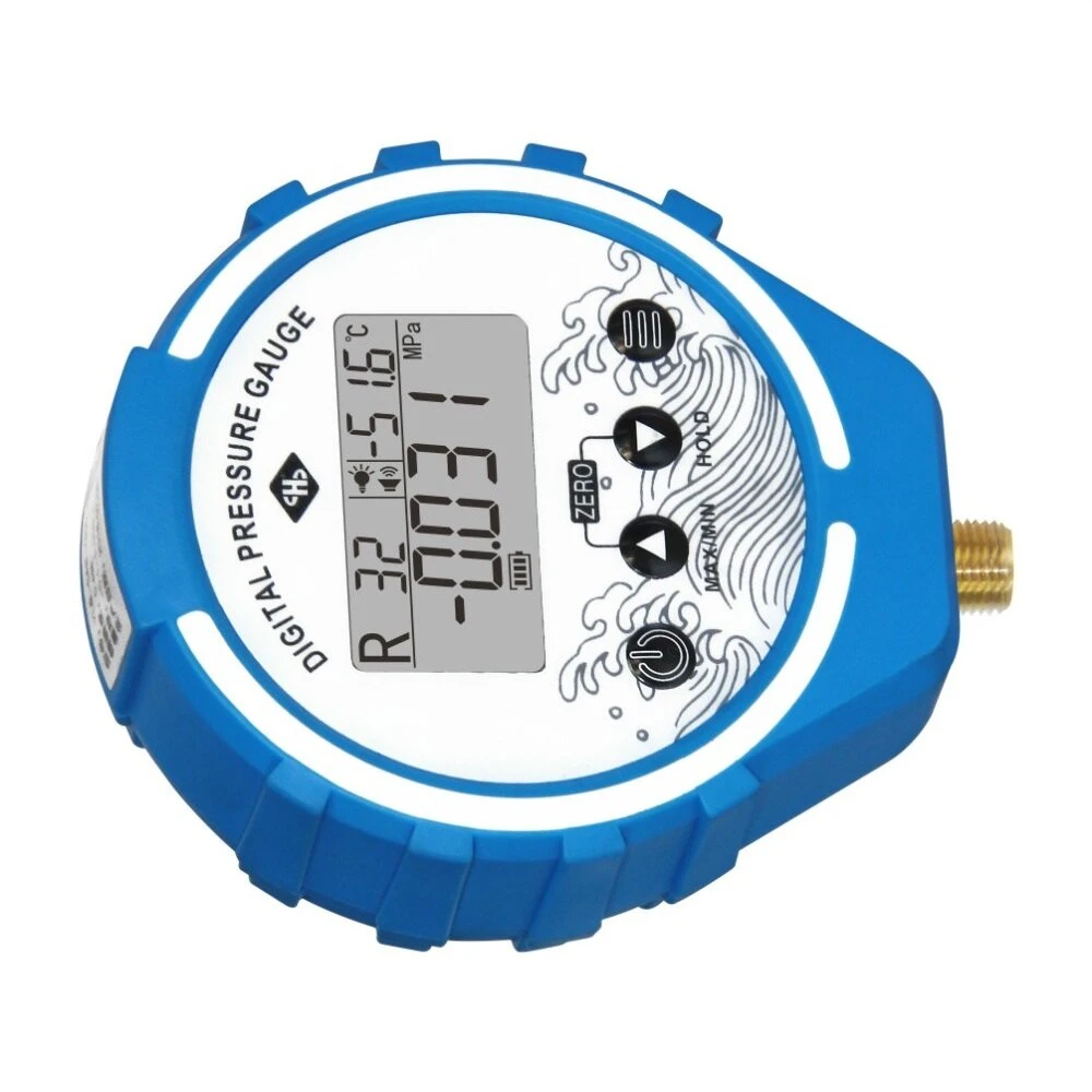 YLB Digital Manifold Gauge | HVAC Refrigeration Tester for Vacuum & Freon - Image 2