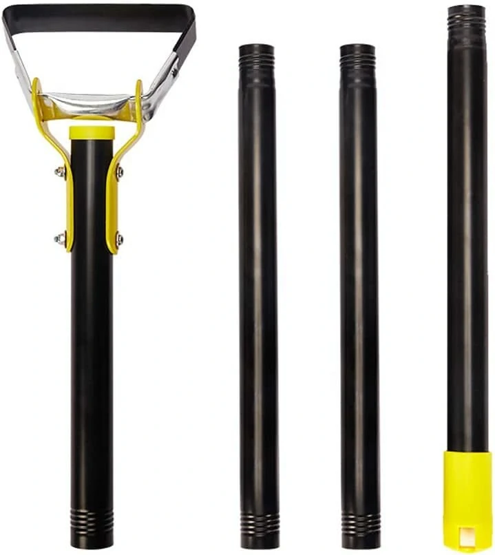 Garden Hoe Tool - 1.6M Stainless Steel Sharp Stirrup Loop Hoe | Triangle Head - Image 5