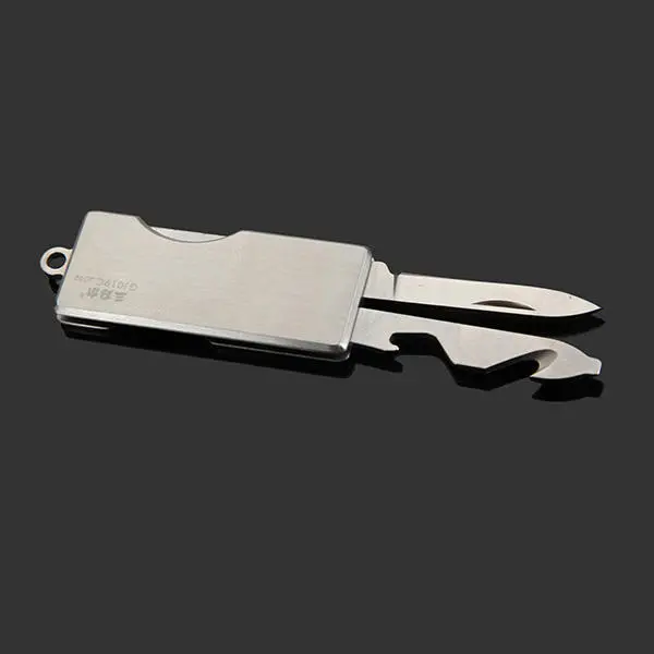 Sanrenmu GJ019C Mini Folding Bottle Opener - Multifunctional Portable Tools - Image 2