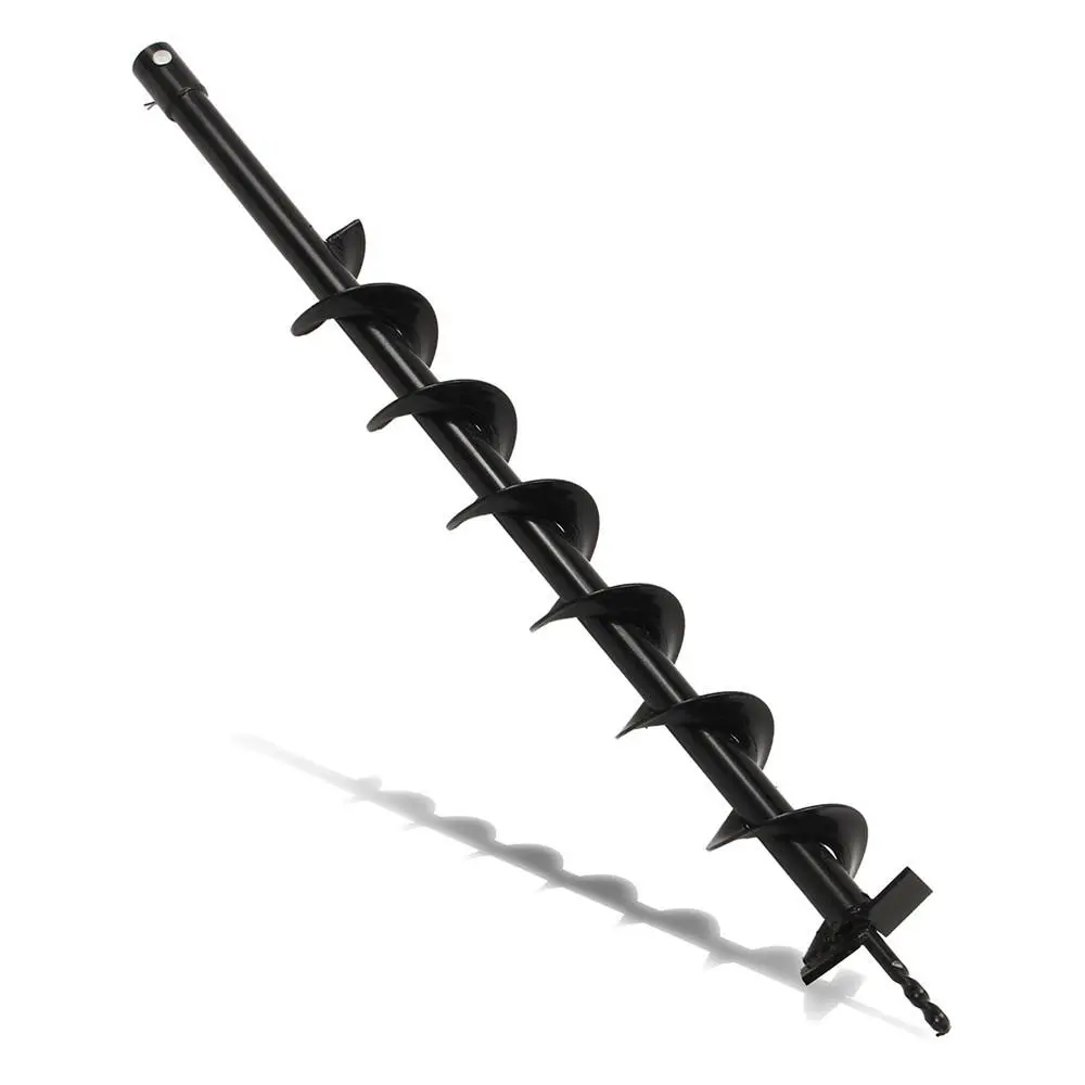 Earth Auger Drill Bit - 800mm x 80mm Hole Digger for Planting & Fencing - Image 3