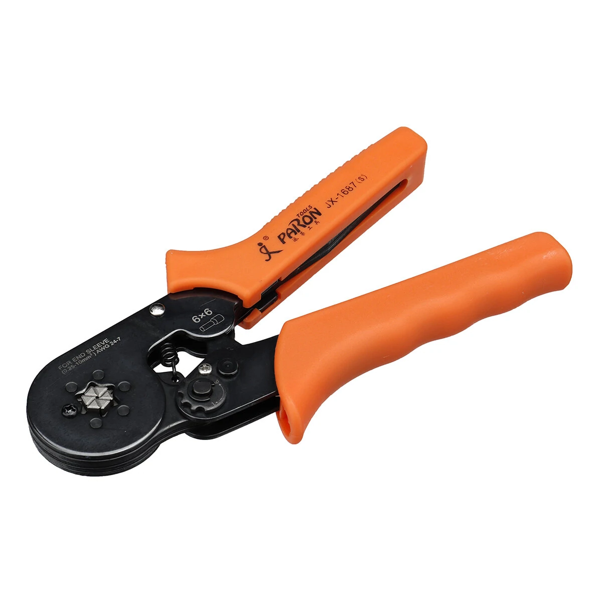 PARON JX-1687S Ratchet Crimping Pliers - 6 Side Terminal Labor-Saving Tool - Image 2