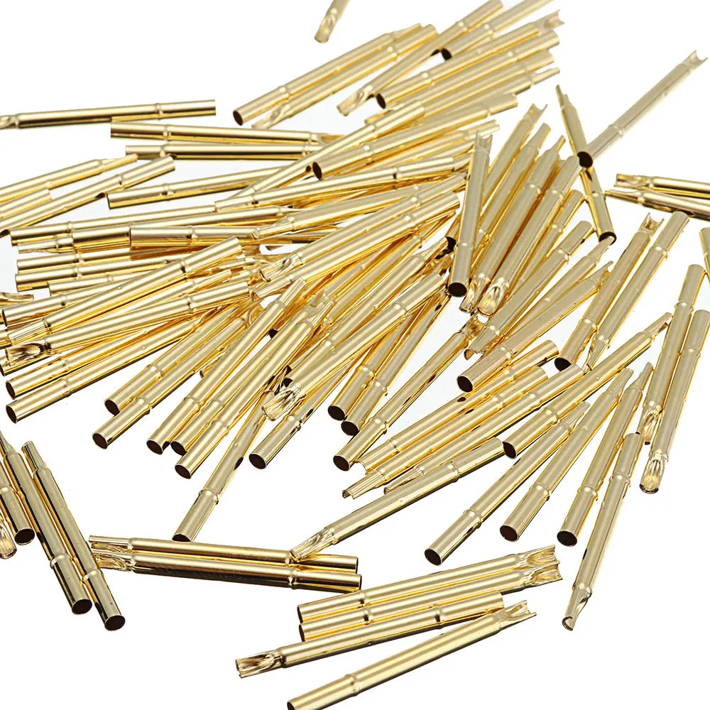 R125-4S Probe Sleeve Test Needle Sleeve - 100 Pcs 2.4 Thimble with Spring Holder - Image 2