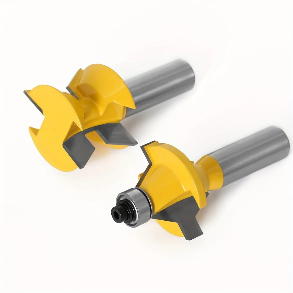 LAVIE 120 Degree Lock Miter Router Bit | 1/2 Inch Shank | Tungsten Carbide for Wood Joining - Image 5
