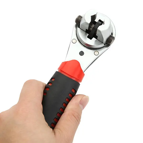 Chrome Vanadium High Torque Ratchet Wrench - Adjustable 6.35mm to 22.2mm - Image 5
