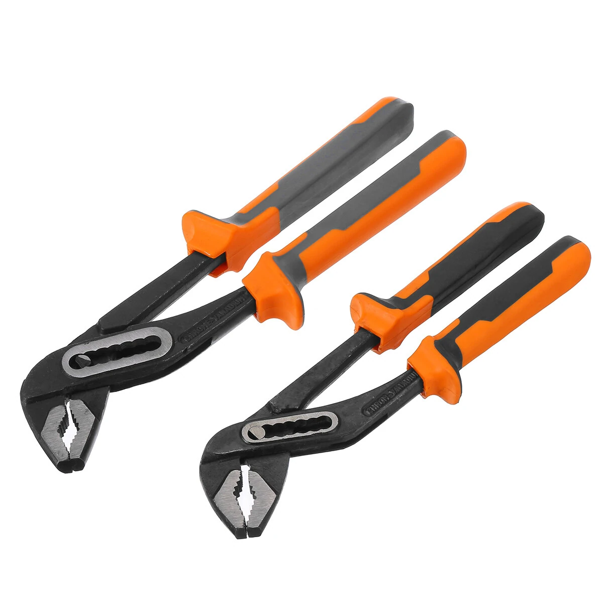 Chrome Heavy Duty Anti-Slip Alligator Grip Pliers | 8 & 10 Water Pump Tool - Image 2