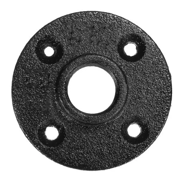 1 Inch Threaded Floor Flange - Malleable Iron Pipe Fitting Replacement - Image 4