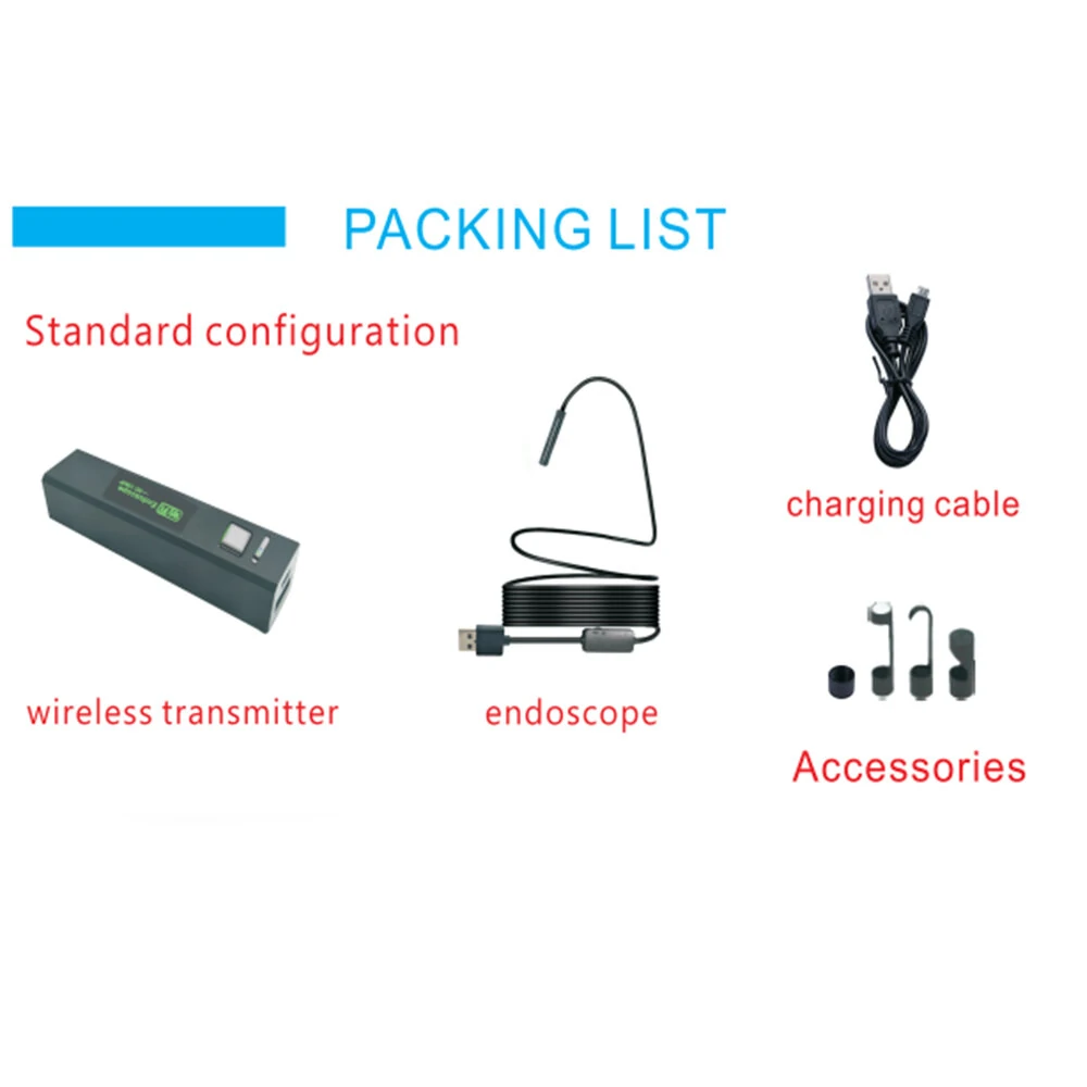 8mm Endoscope Camera - IP68 Waterproof | Dual Lens 8 LED Lights | 1/5/10M Cable for Car & Smartphone - Image 4
