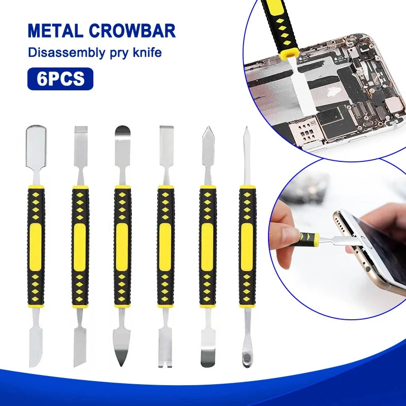 6-in-1 Hardened Claw Pry Bar - Alloy Steel & Anti-Slip Handle - 150mm Repair Tool - Image 2