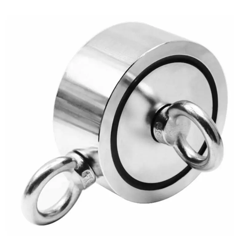 Double Side 94mm 600KG Neodymium Recovery Magnet | 10m Rope Salvage Tool | Fishing Magnet Kit - Image 4