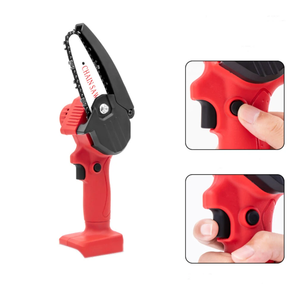HiLDA 220V 1000W 6-Inch Electric Chainsaw | Rechargeable Lithium Battery for Wood Cutting & Pruning - Image 5