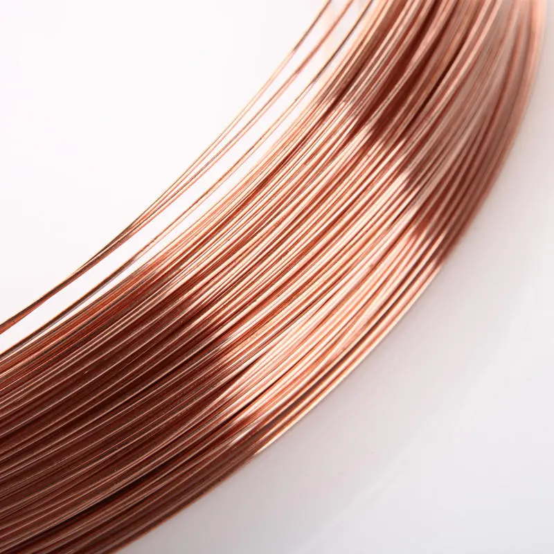 5Pcs 0.4mm T2 Red Copper Wire | 99.90% Pure Bare Wire for Crafting - Image 5