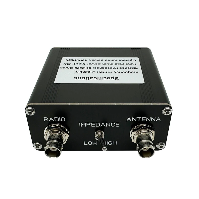 QRP Z-Match Manual Antenna Tuner - 3-28 MHz High-Efficiency, Wide Impedance Range - Image 2