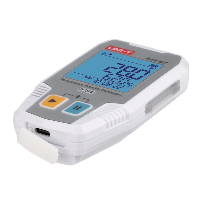 UNI-T A56 Bluetooth Food Thermometer Hygrometer - IP54 - 64000 Data Storage - Image 2
