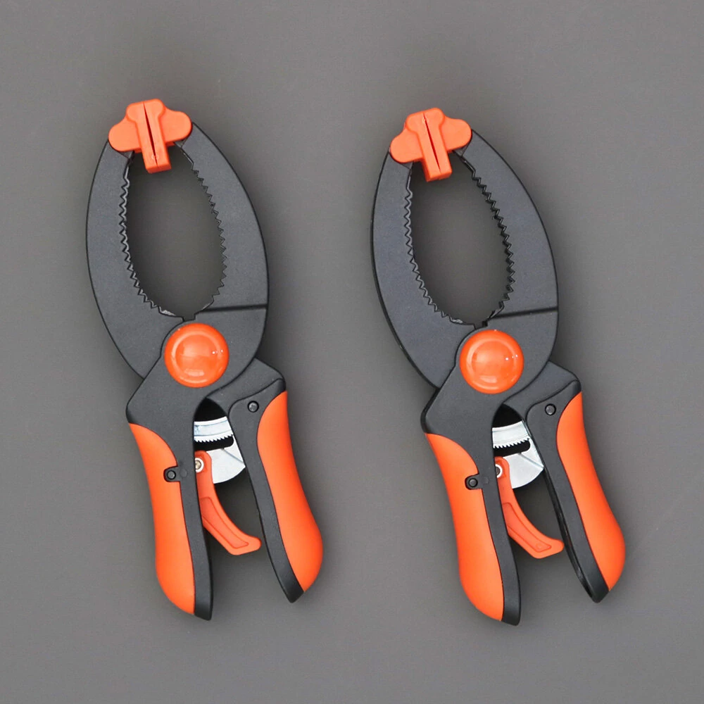 Bessey Spring Clamps | 6-1/4 & 9 Inch Ratchet Mechanism for Rapid Clamping - Image 4