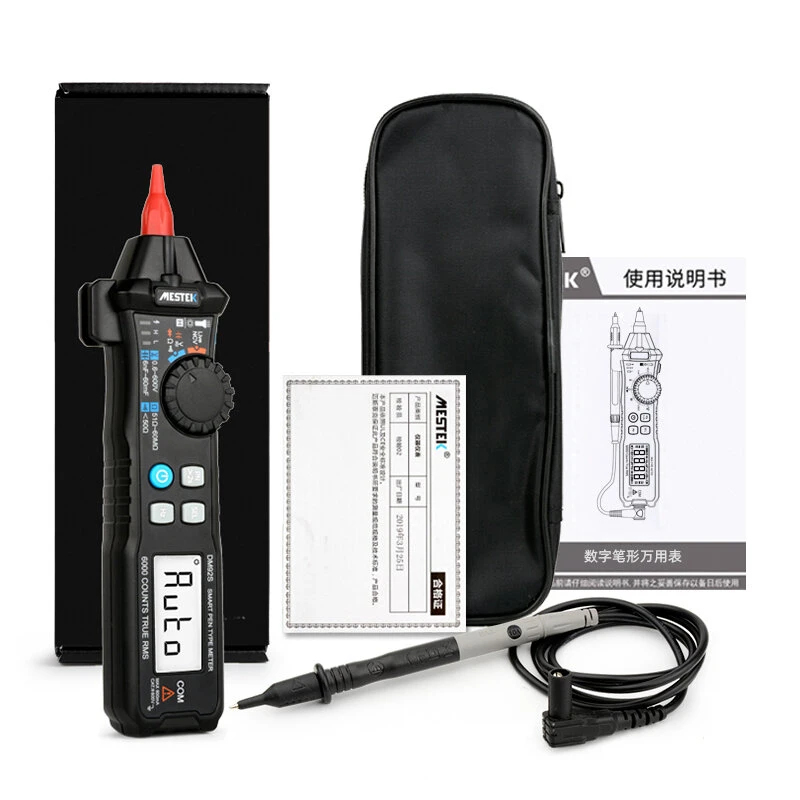 MESTEK DM92S Digital Multimeter | 6000 Counts, NCV Detection, AC/DC Voltage - Image 2