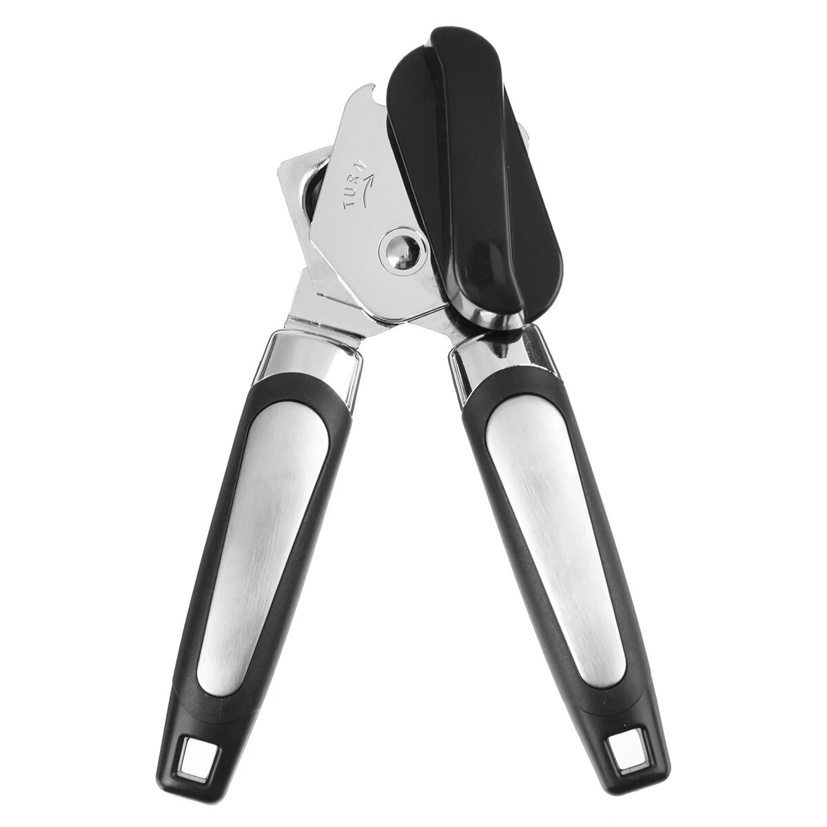 Manual Side Cut Can Opener - Handheld Tin & Drink Lid Opener Kitchen Tool - Image 2