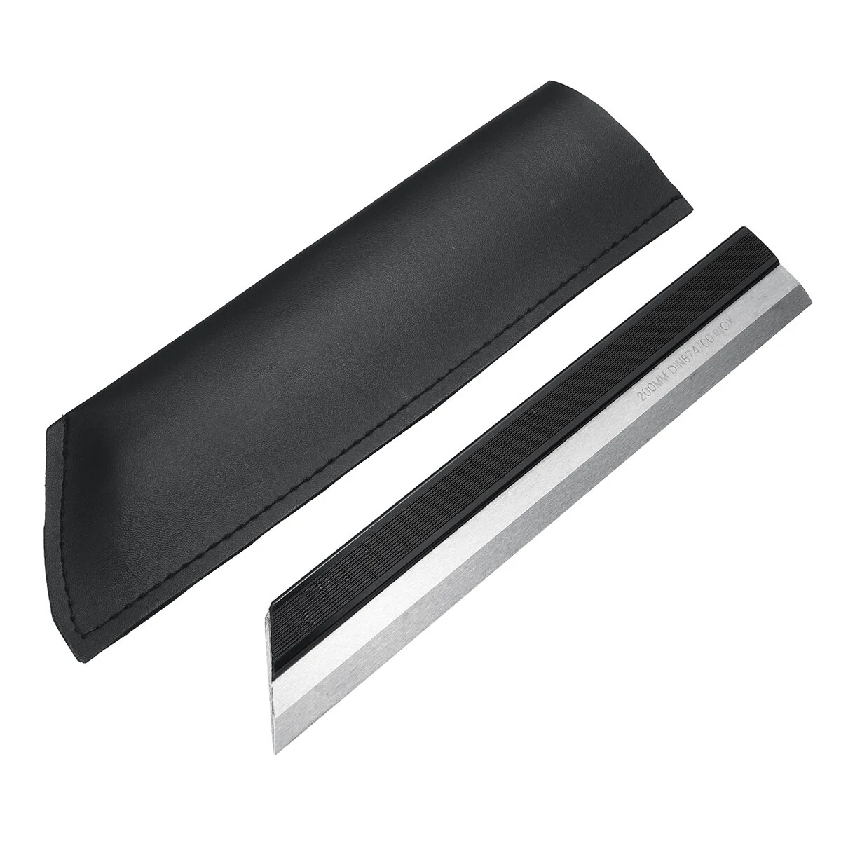 Stainless Steel Edge Ruler - 200mm Precision Machinist Gauge | Flat Measuring Tool - Image 5