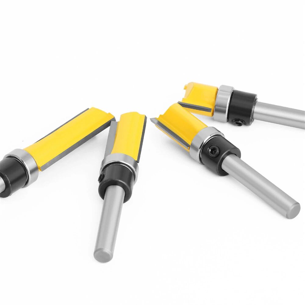 Whiteside Router Bits 6.35mm Shank Flush Trim Bit | 1/2 Dia 12.7mm Bearing - Image 4