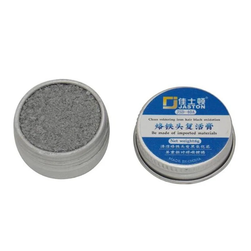 40A Soldering Iron Tip Clean Paste | Oxide Removal & Tip Resurrection | 1PCS - Image 2