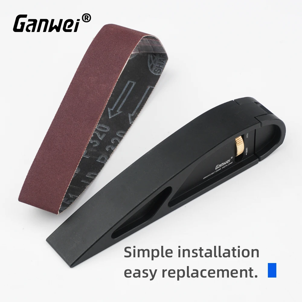 GANWEI Portable Sandpaper Holder - Adjustable Manual Curve Plane Tool for Woodworking - Image 4