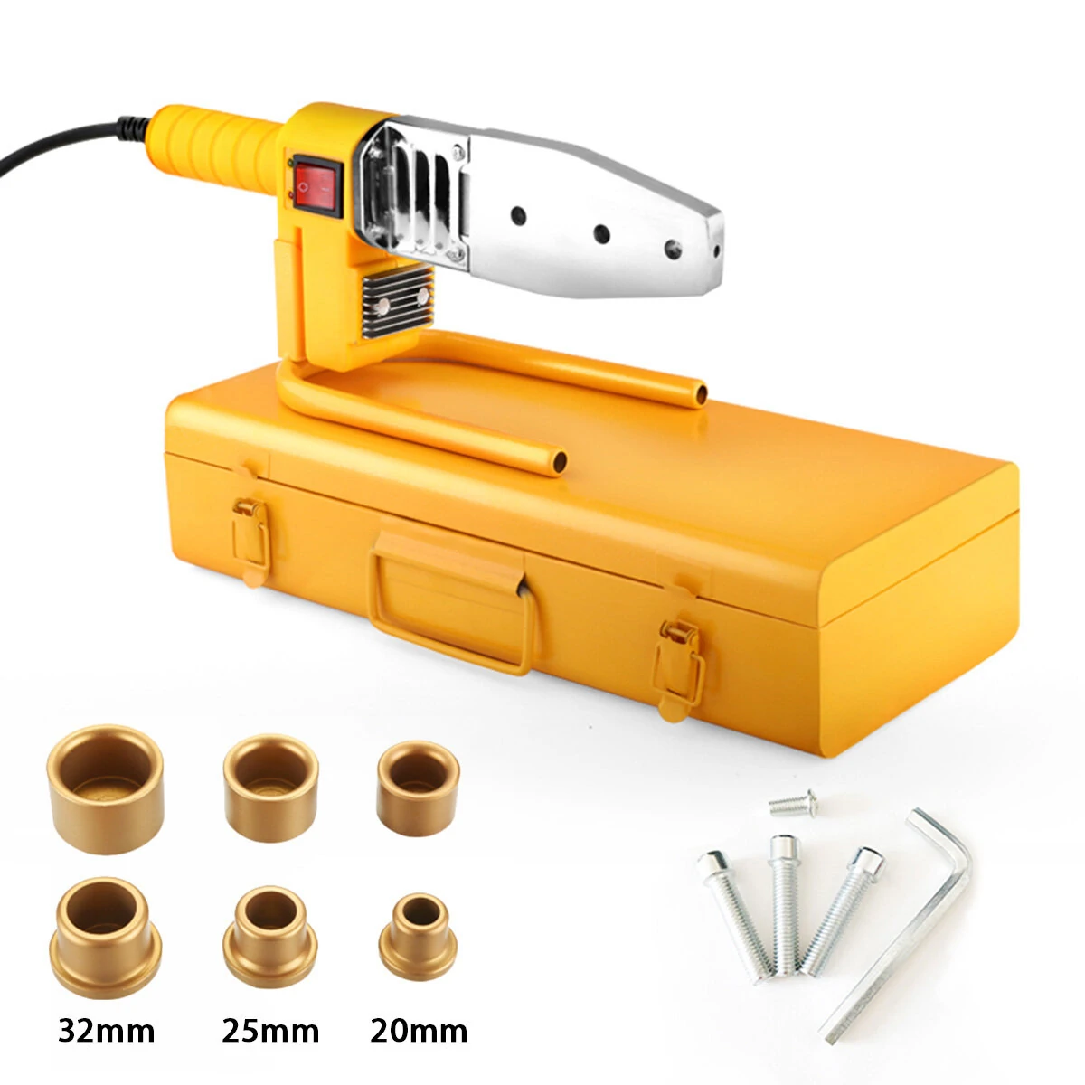 Pipe Welding Machine 600-1200W | 20-110mm Hot Melt Tool for PP/PPR/PB/PE Plastic Pipes - Image 3