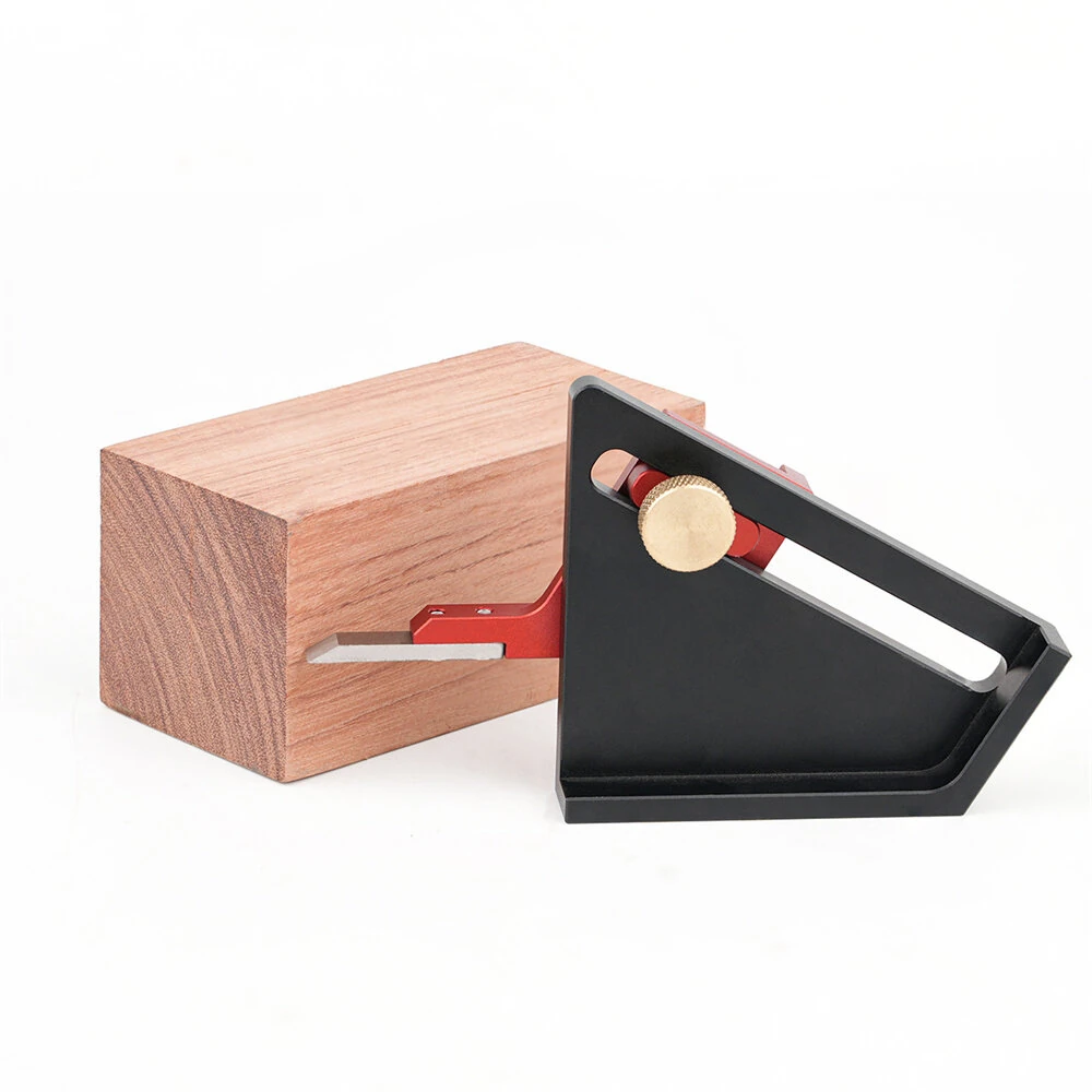 CNC Aluminum Alloy Marking Gauge | 0-58mm High Precision | Compact Woodworking Tool - Image 2