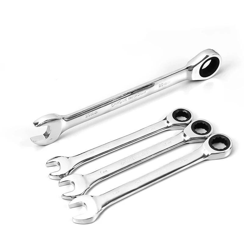 Plum Dual-Purpose Ratchet Wrench Set - 10PCS German Auto Repair Tools - Image 3