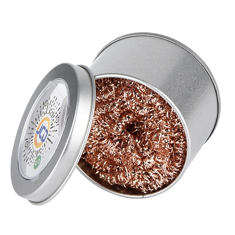 JCD Soldering Iron Tip Cleaner - Copper Wire Mesh Filter & Dross Box - Image 3
