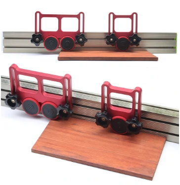 Feather Loc Board Saw Pressing Feeder | Anti-Rebound Aluminum Guider & Bearing Wheel - Image 2