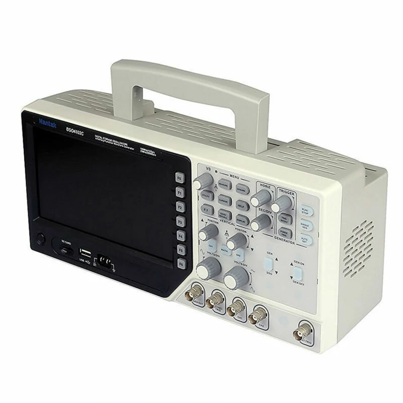 Hantek DSO4102C Handheld Oscilloscope - 100MHz 2 Channel with Waveform Generator - Image 4