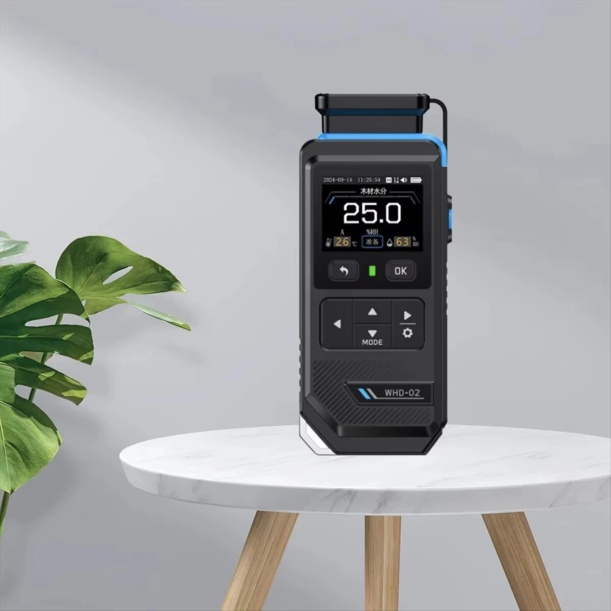 FNIRSI WHD02 Moisture Meter - 7 Modes for Wood, Walls, Cardboard | Temp & Humidity - Image 4
