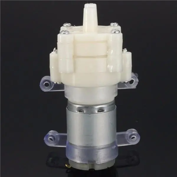 DC6-12V R385 Aquarium Air Pump | Round Diaphragm Pump for Fish Tank - Image 4