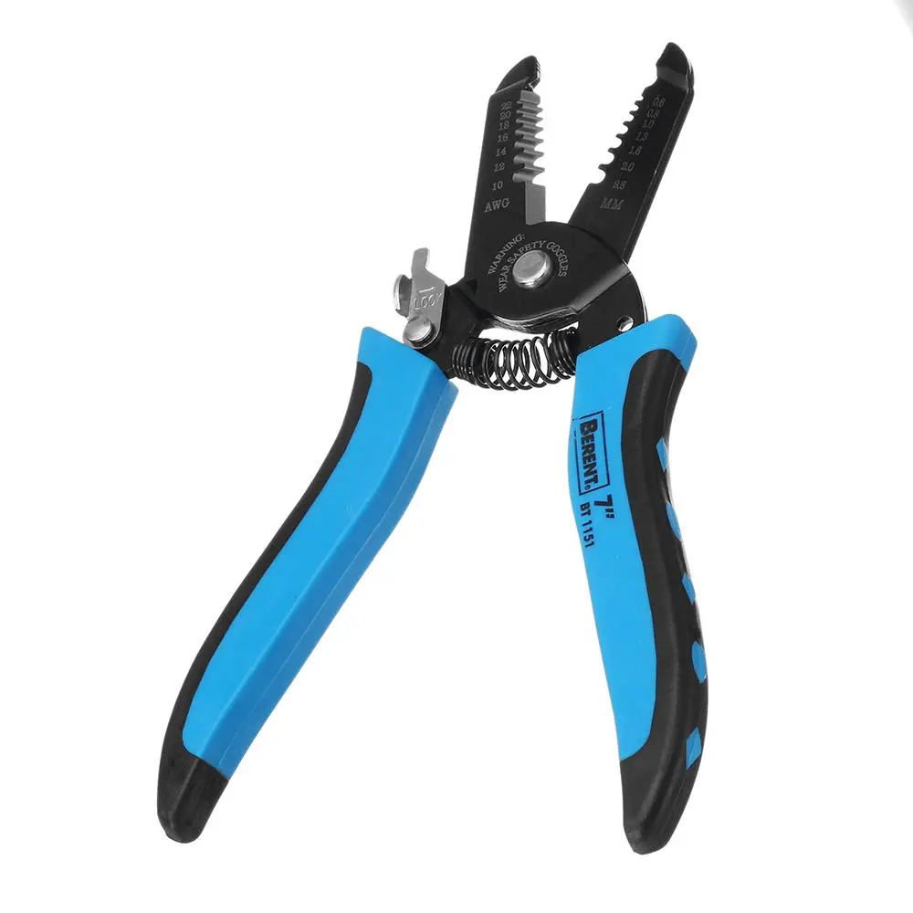 BERENT BT1151 Wire Stripper Plier | 10-22AWG 0.6-2.6mm | Hardened Steel - Image 5