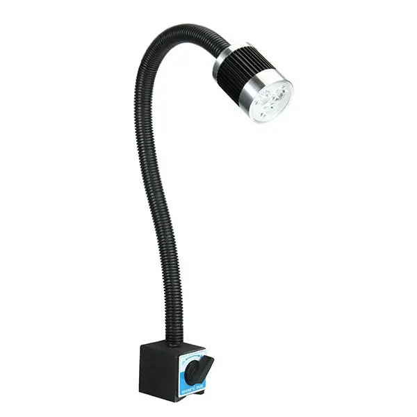 3W LED Machine Lamp | 110-220V Magnetic Base | 500mm Aluminum Alloy Light - Image 2