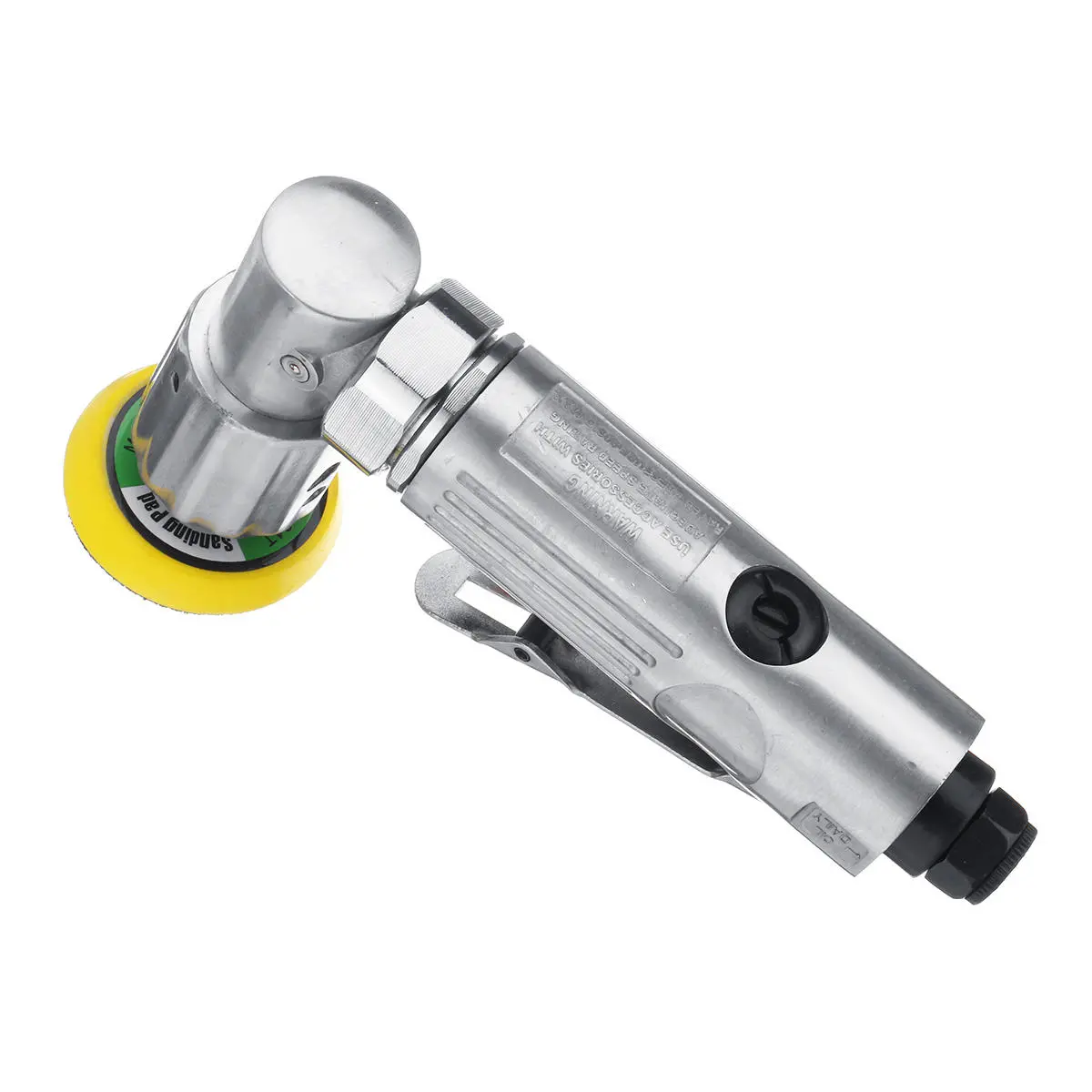 Mini 2 Inch Air Sander Polisher | 90 Degree Angle Orbital Tool for Sanding & Polishing - Image 3