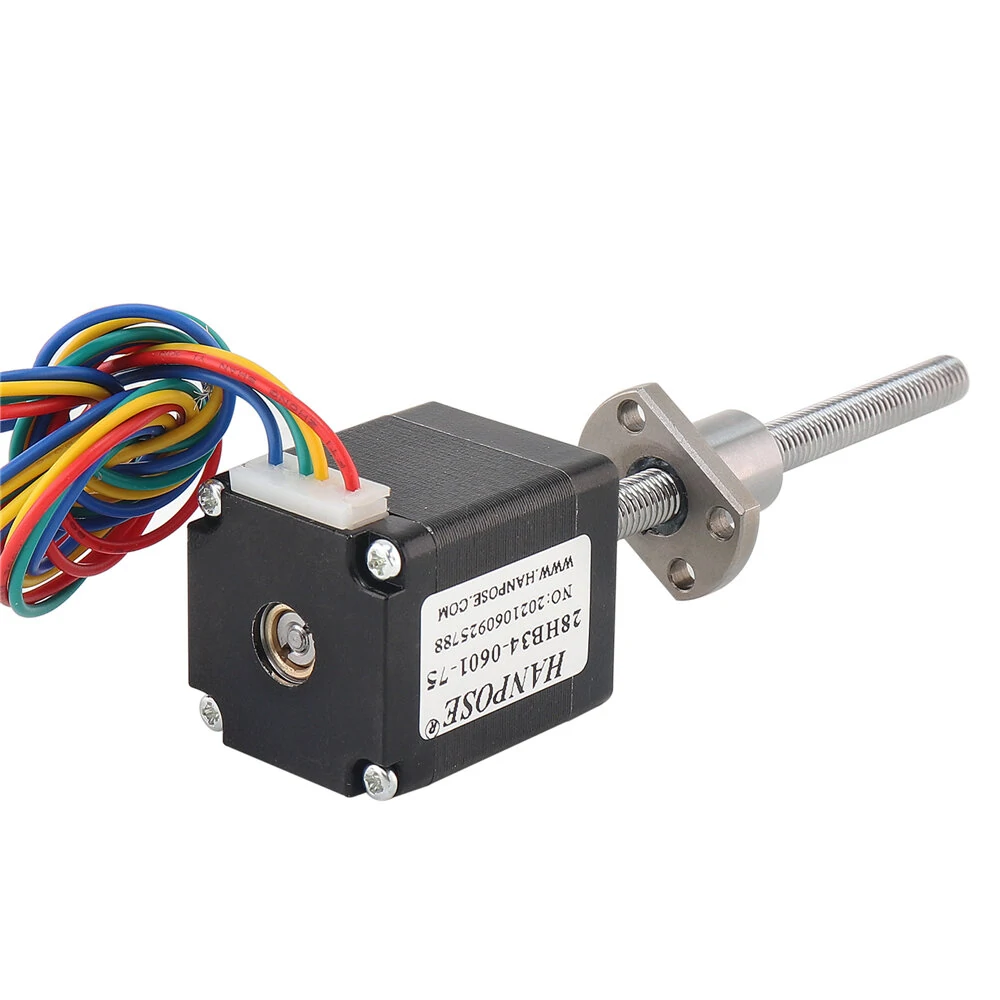 Two Phase 28 Stepper Motor | Nema11 Ball Screw L300mm for 3D Printer - Image 2