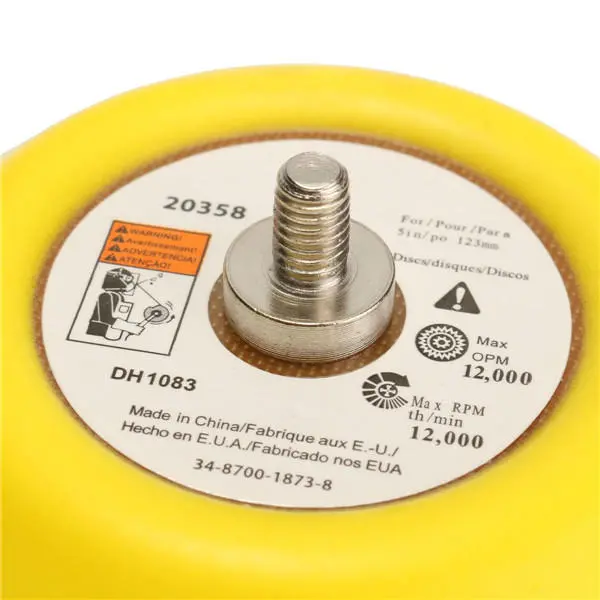 3 Inch Sticky Backing Pad - Hook and Loop Sanding Disc Pad for Polishing Sander - Image 5