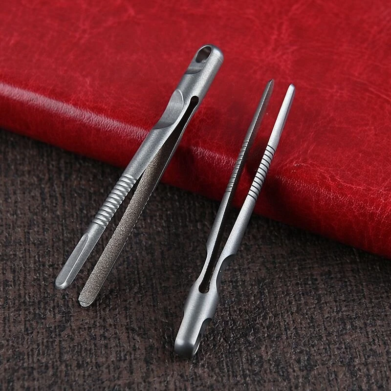 Reliable Titanium Tweezers | Compact Design for Outdoor & Daily Use - Image 2