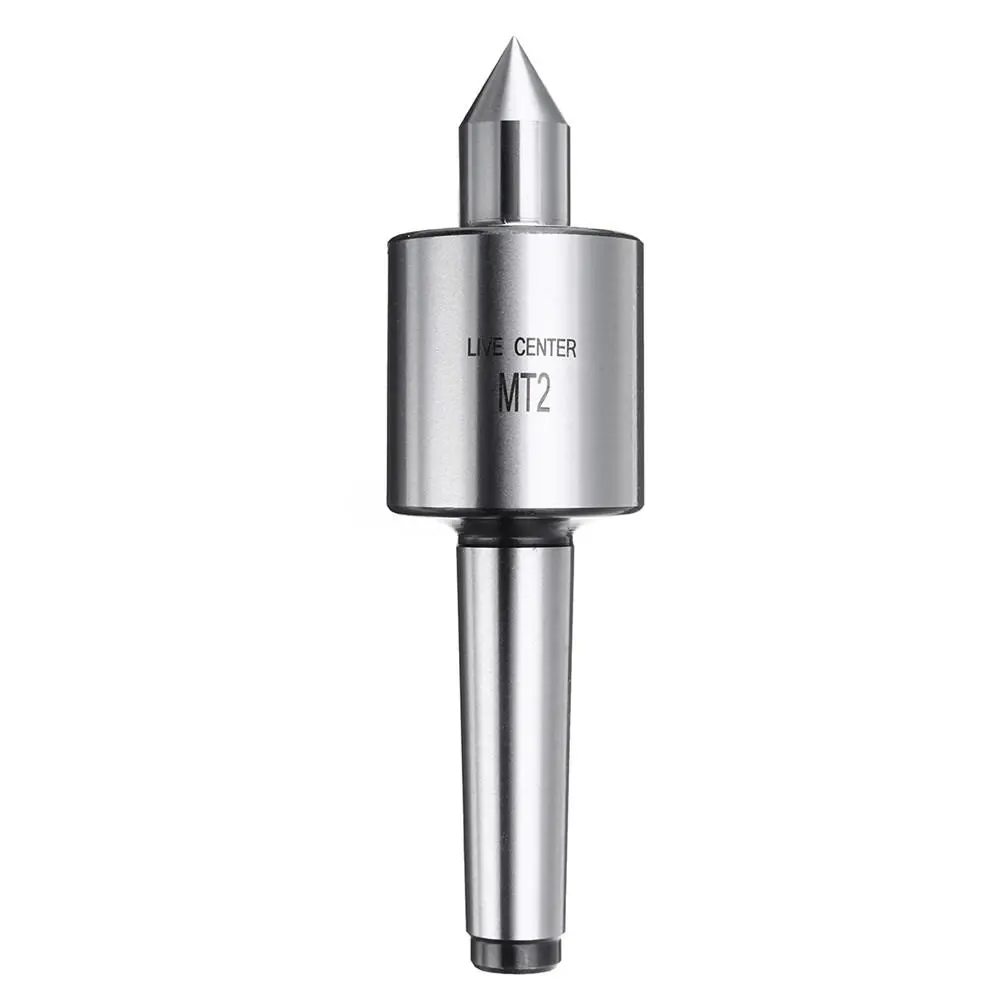 MT2 Live Center - 0.02 Inch Precision Steel Lathe Tool with Triple Bearing - Image 2