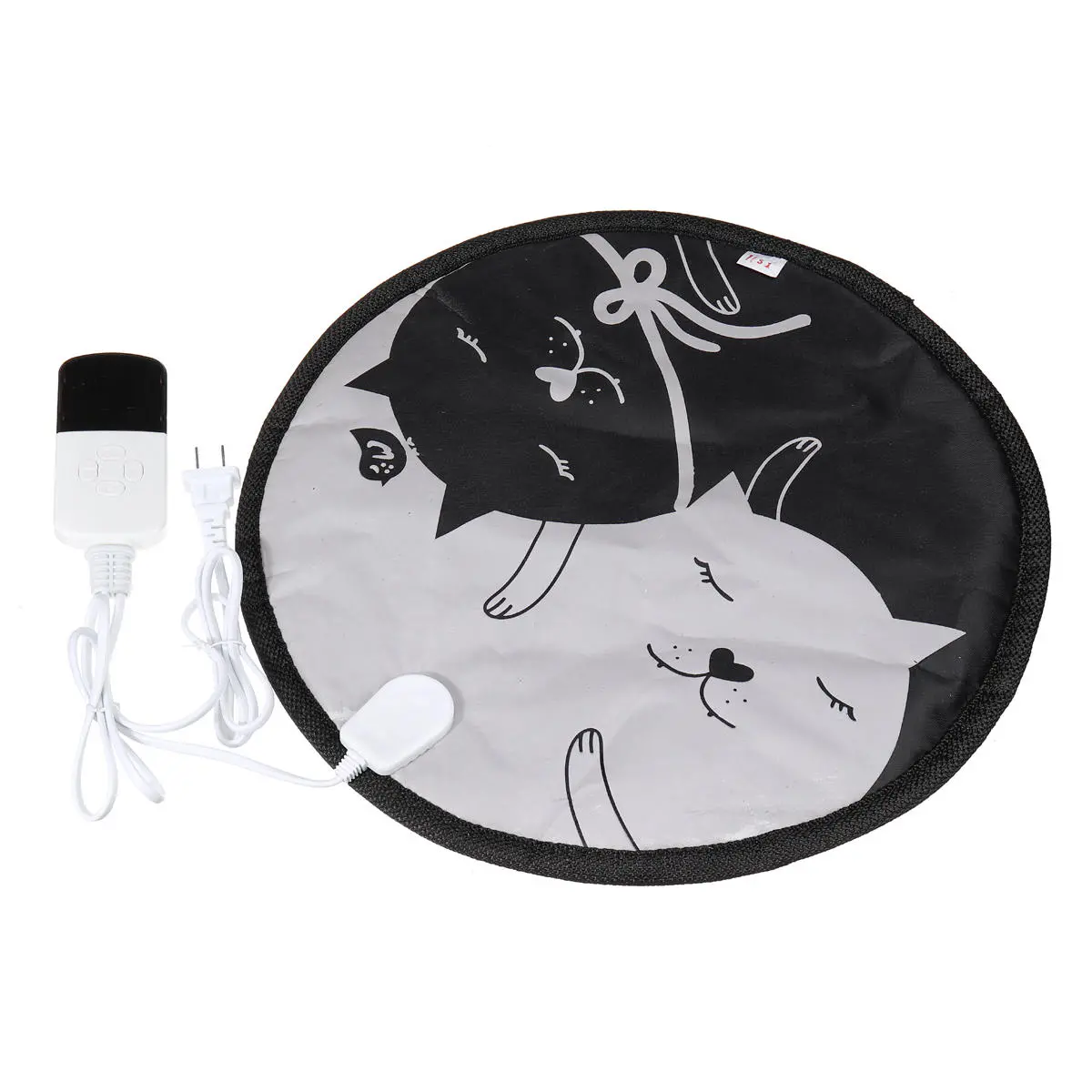 Self-Heating Dog Cat Blanket - 9-Speed Thermal Heated Pet Bed Mat - Image 3