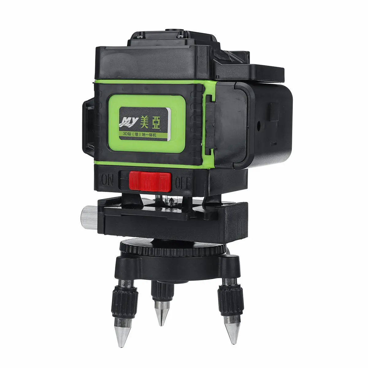 12 Blue Lines Laser Level | 360 Degree Rotary Horizontal & Vertical Cross with Base - Image 2