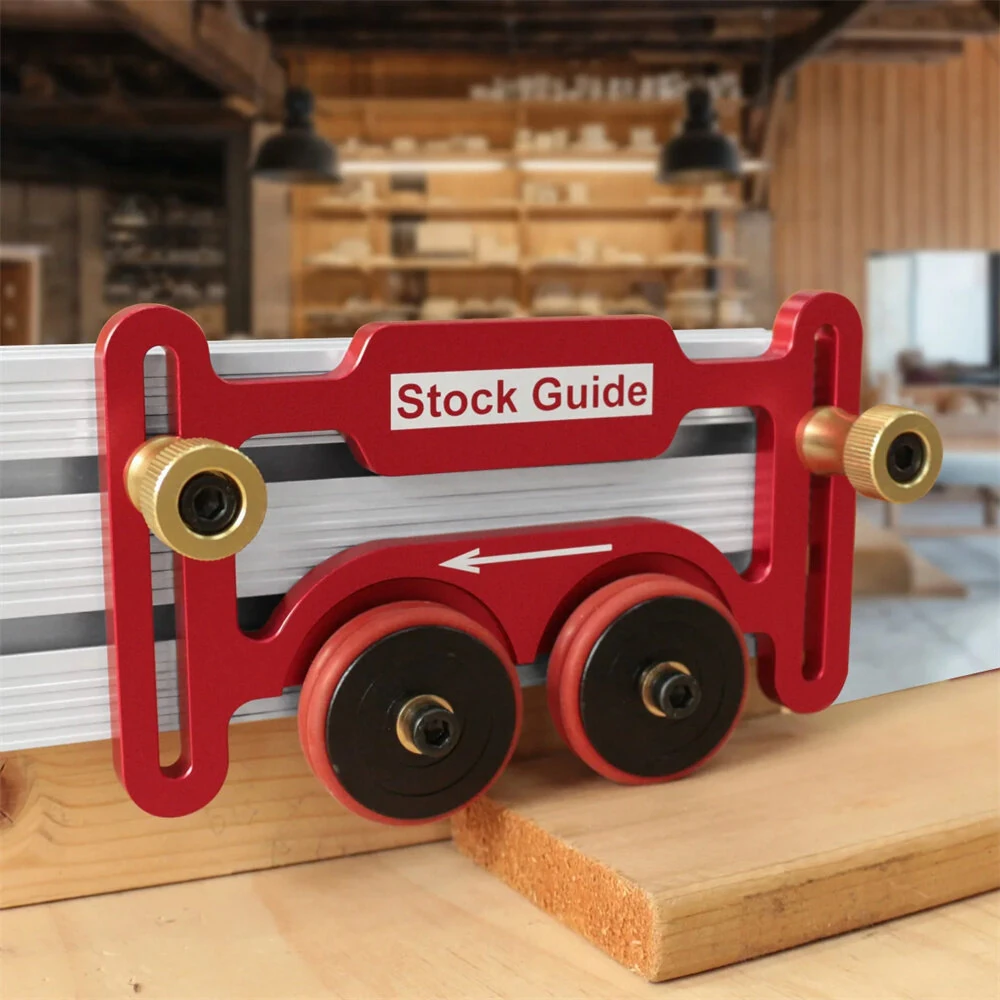 One Way Bearing Roller Featherboard - Table Saw & Router Table Guide | Stock Jig - Image 2