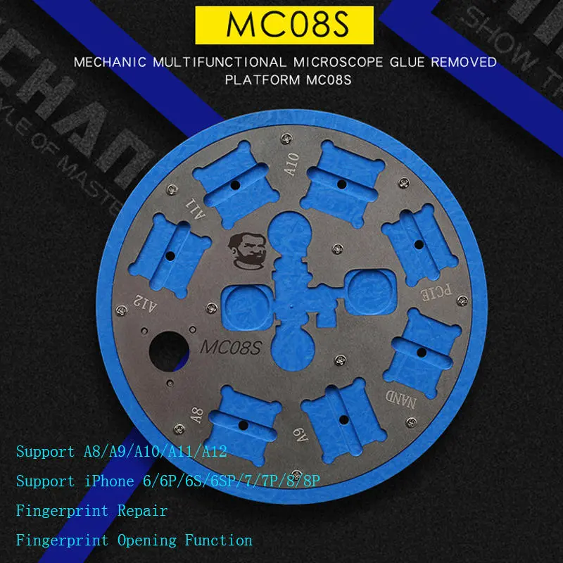 MECHANIC MC08S Stereo Microscope Base | iPhone 6-8P & A8-A12 Repair Tool - Image 2