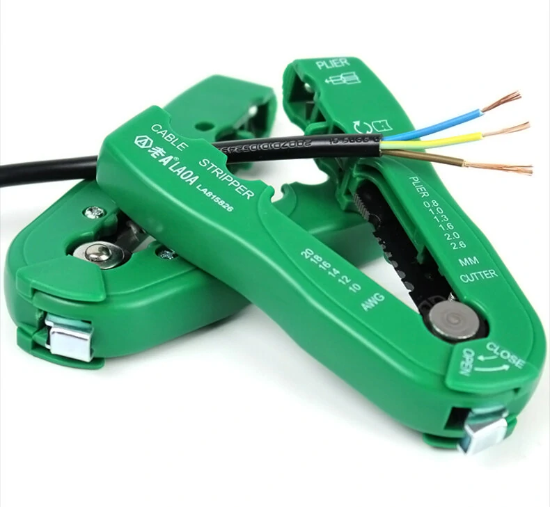 Laoa Multifunctional Wire Cutter Stripper | 0.8-2.6mm Cable Crimp Tool | Portable Hand Tool - Image 4