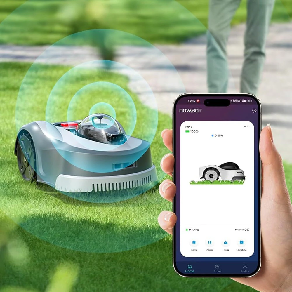 N2000 Robot Lawn Mower - RTK GPS & AI Vision Mapping, No Wire, 6000m² - Image 3