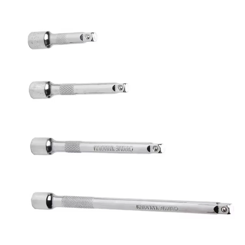 4PCS 1/4 Inch Extension Rod Set | Chrome Vanadium Steel | 150mm 100mm 75mm 50mm - Image 2