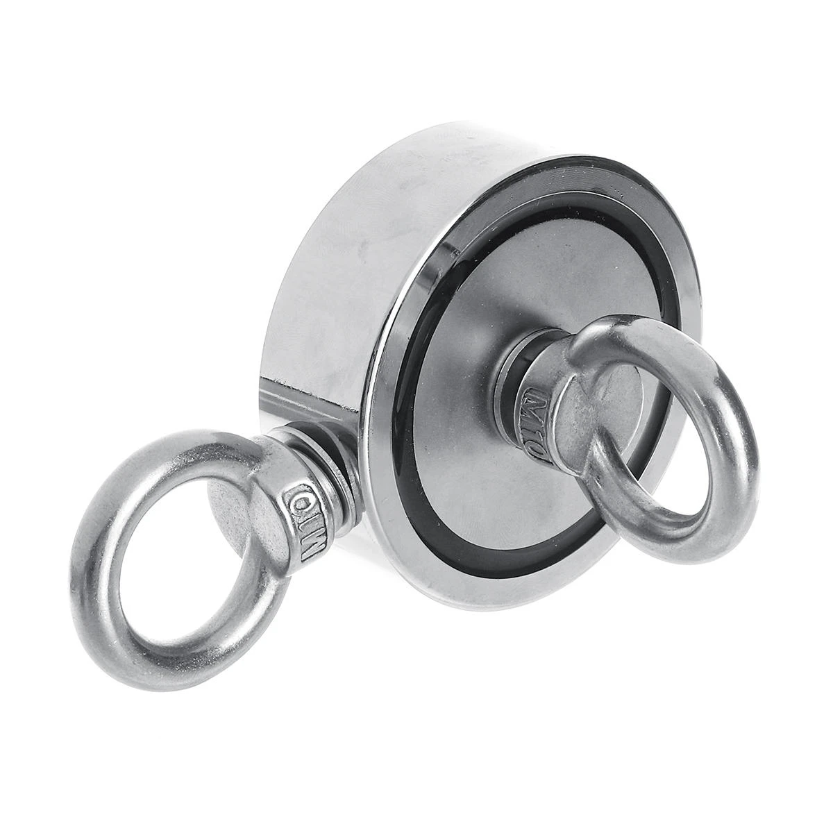 Neodymium Fishing Magnet - 200KG Double Sided Recovery Hook & Salvage Ring Tool - Image 4