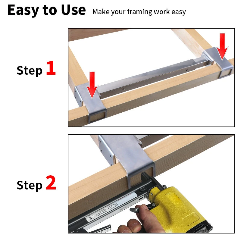 RUITOOL Adjustable Framing Tool - 16 to 24 Inch On Center Layout Jig for Metal Studs - Image 5