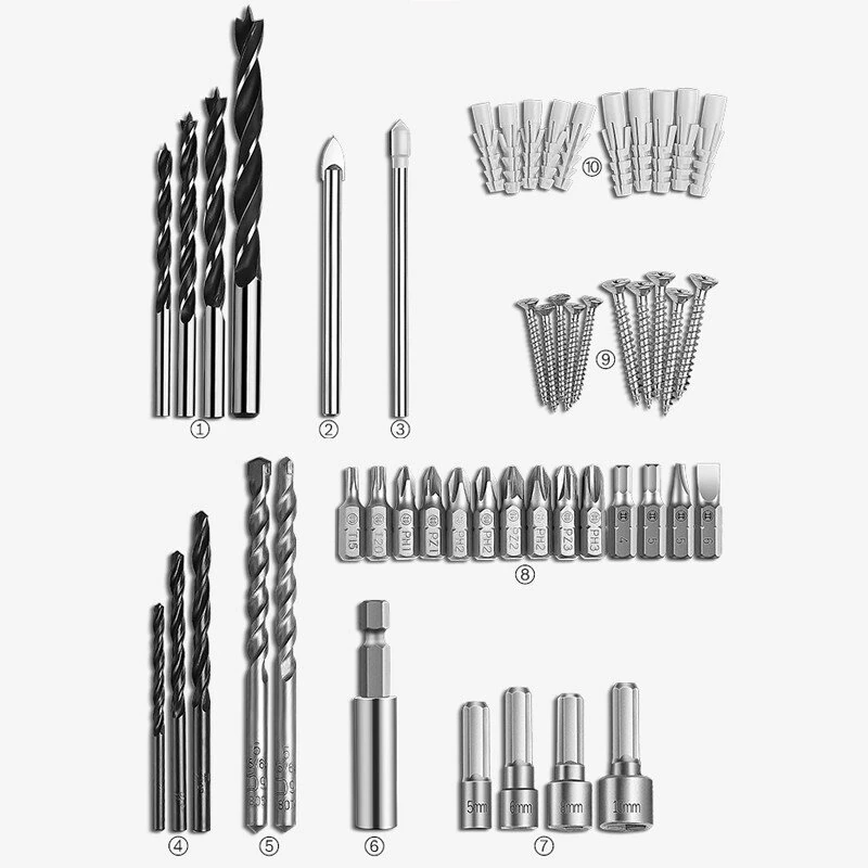 Bosch 77-Piece Drill & Driver Bit Set | for Wood, Metal, Tile & Concrete - Image 3
