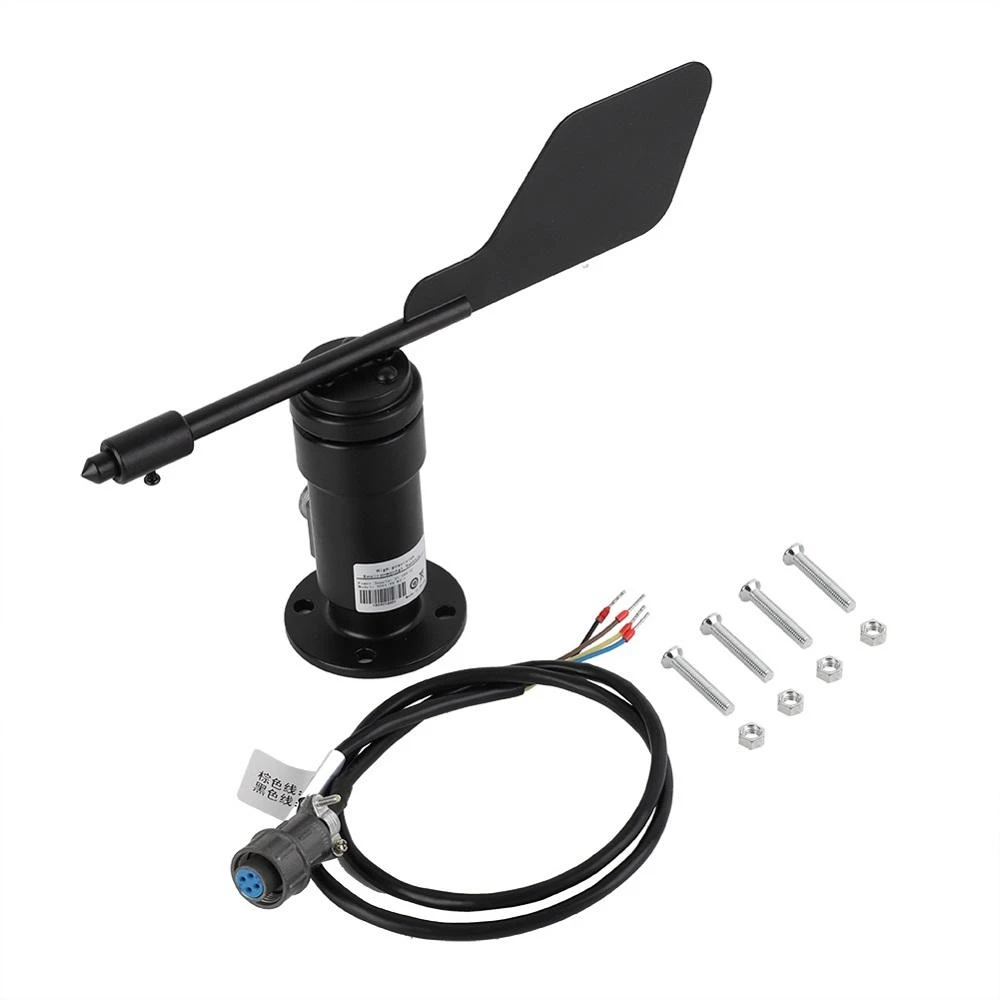 Aluminum Alloy Wind Speed & Direction Sensor - Garden Signal Output Wind Vane - Image 4